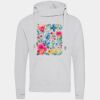 Cross neck hoodie Thumbnail