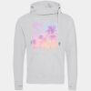 Cross neck hoodie Thumbnail