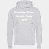 Cross neck hoodie Thumbnail