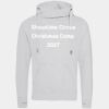 Cross neck hoodie Thumbnail